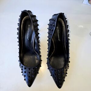 BCBG Spiked Pumps